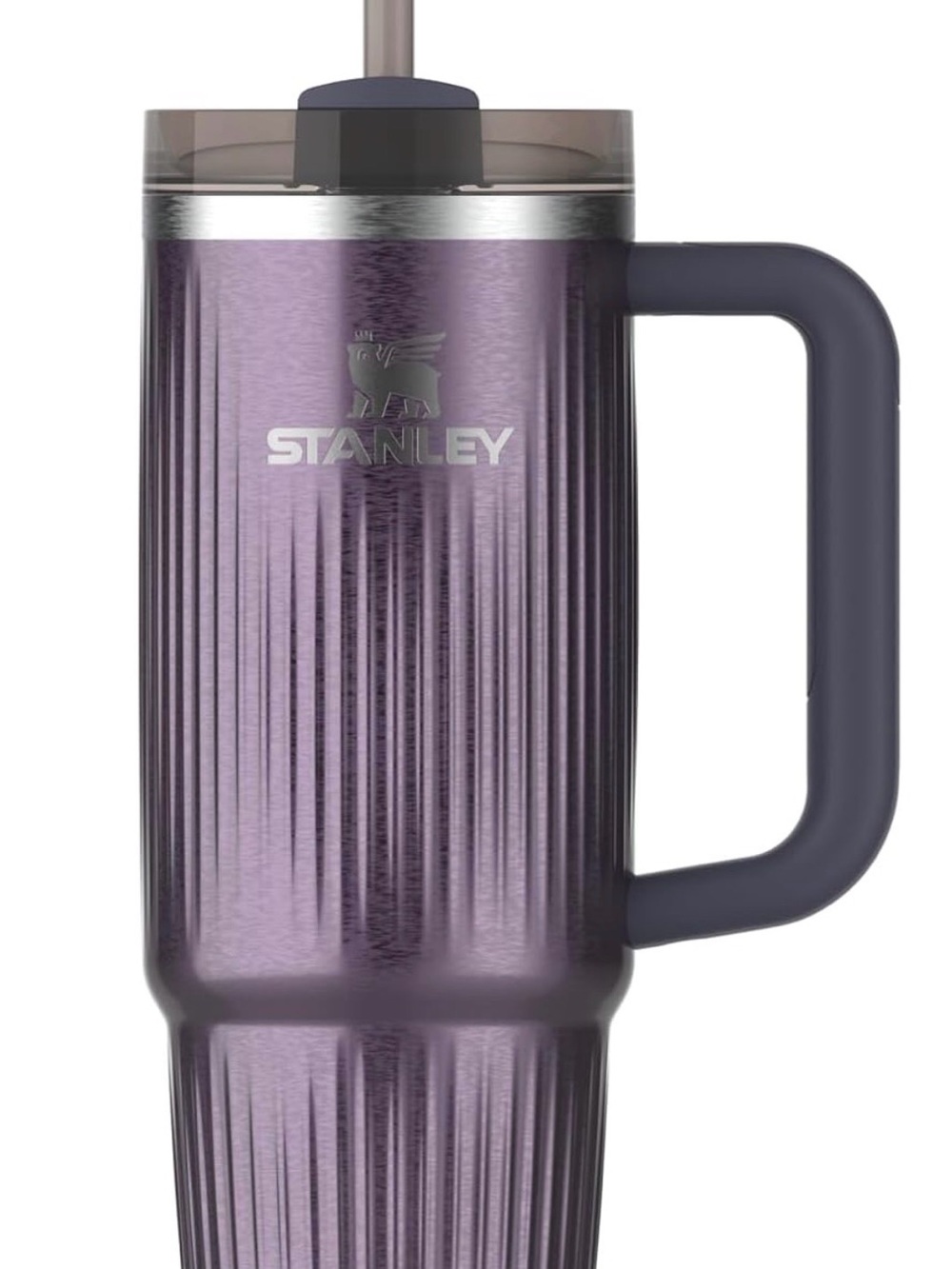Stanley Fluted Wisteria Shine 30 oz Quencher H2.0 Flowstate